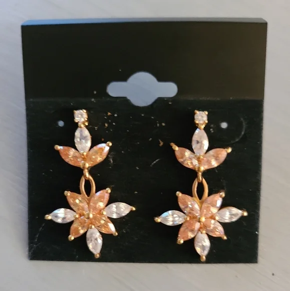 925 sterling silver w gold overlay - Picture 1 of 2